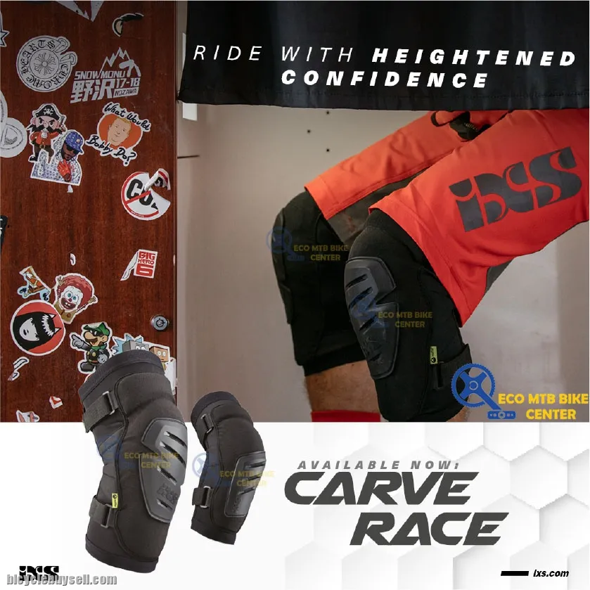 IXS Knee Guards Carve Race
