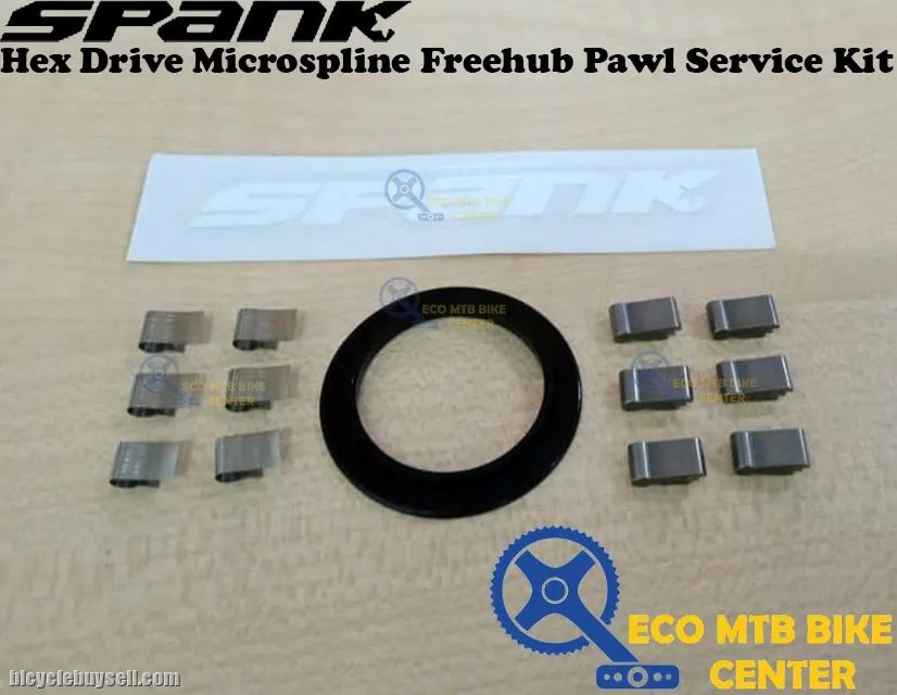 SPANK Rear Hub Hex Drive Microspline Freehub Pawl Service Kit