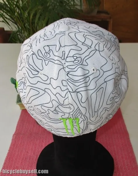Monster Energy XL Cap White Black Hat Nwot