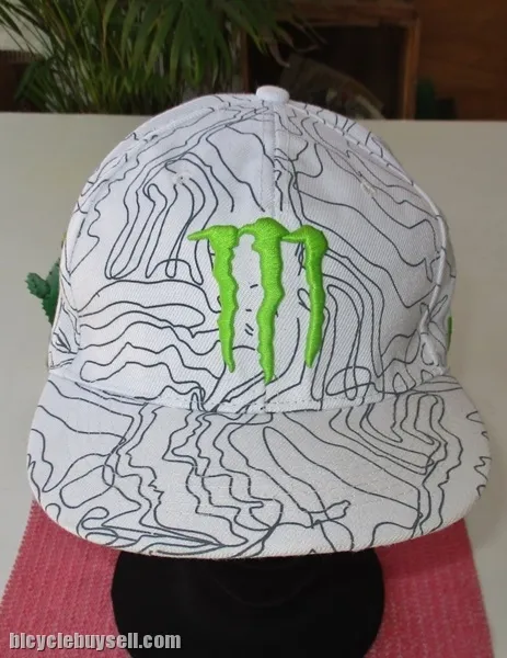 Monster Energy XL Cap White Black Hat Nwot