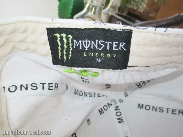 Monster Energy XL Cap White Black Hat Nwot