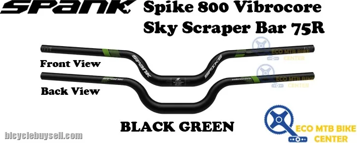 SPANK Spike 800 Vibrocore 31.8 SkyScraper 75 Rise Handlebar
