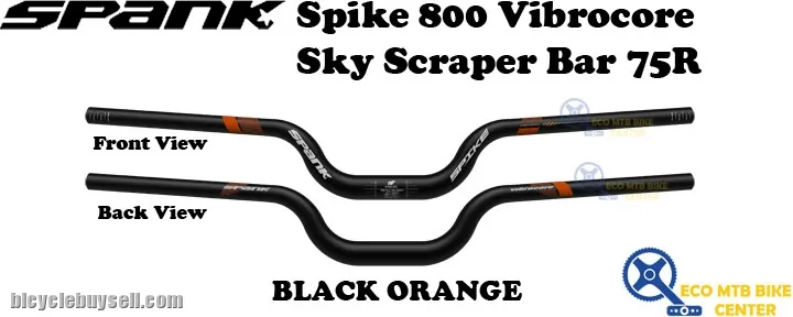 SPANK Spike 800 Vibrocore 31.8 SkyScraper 75 Rise Handlebar