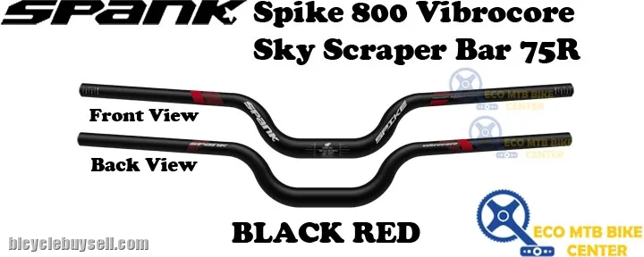 SPANK Spike 800 Vibrocore 31.8 SkyScraper 75 Rise Handlebar