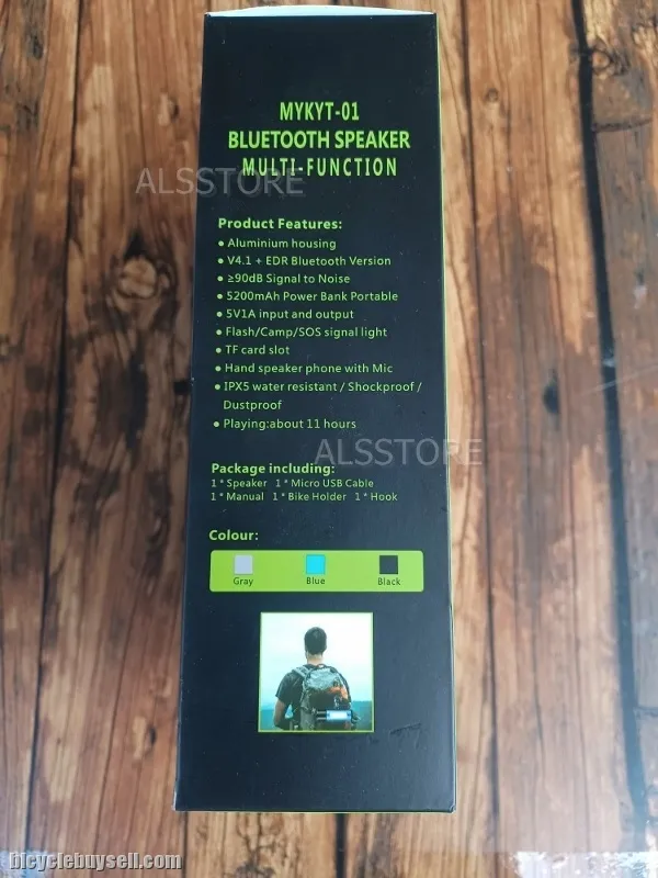 Bluetooth Speakers Music Strong Light Powerbank SoundBar