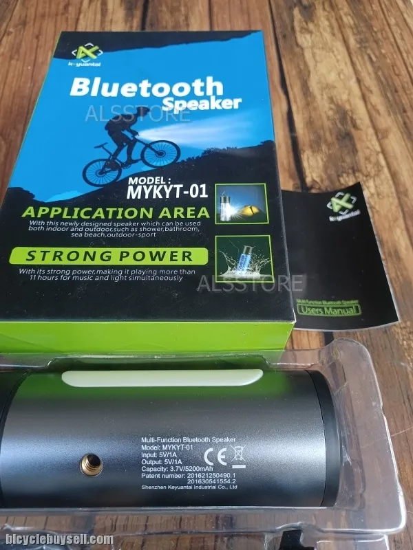 Bluetooth Speakers Music Strong Light Powerbank SoundBar