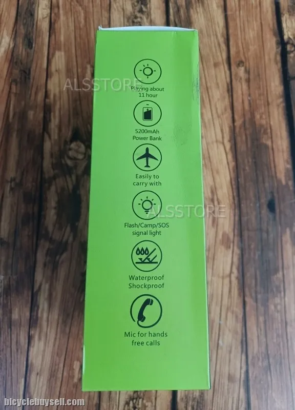 Bluetooth Speakers Music Strong Light Powerbank SoundBar