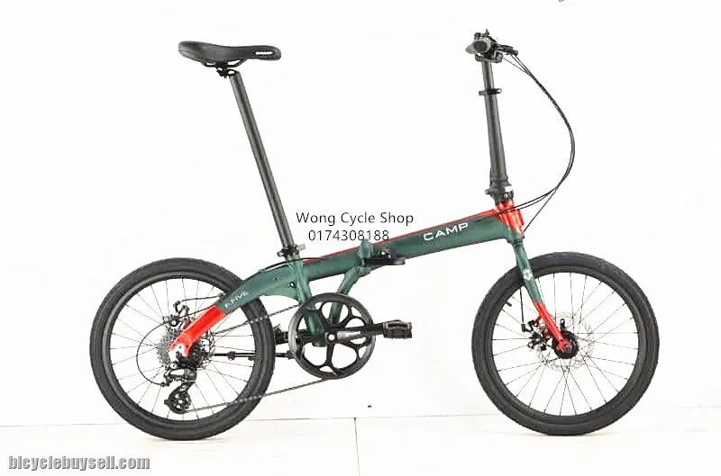 Camp F-Five Foldingbike Shimano Gearset