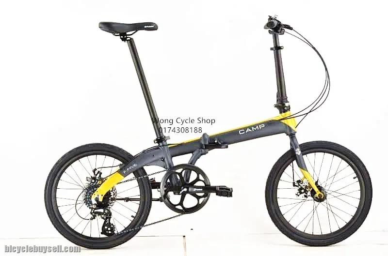 Camp F-Five Foldingbike Shimano Gearset
