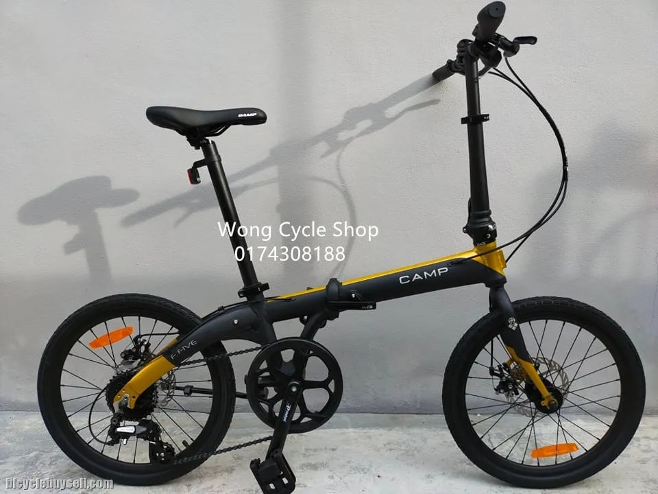 Camp F-Five Foldingbike Shimano Gearset