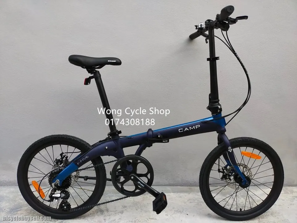 Camp F-Five Foldingbike Shimano Gearset