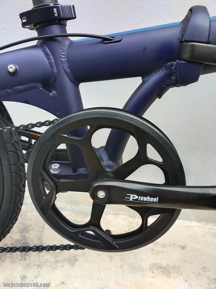 Camp F-Five Foldingbike Shimano Gearset