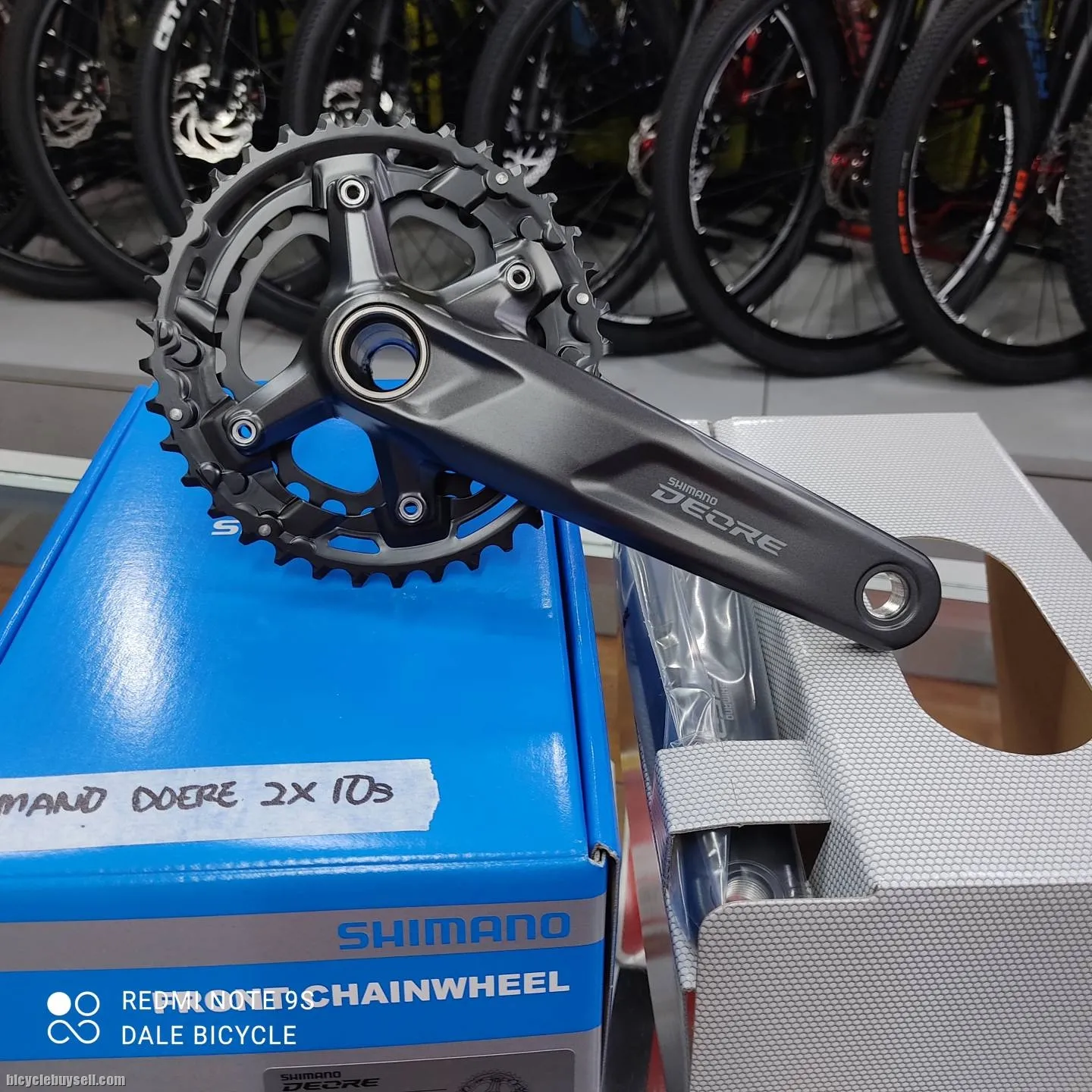 SHIMANO DEORE FC-M4100 36T 26T CRANKSET
