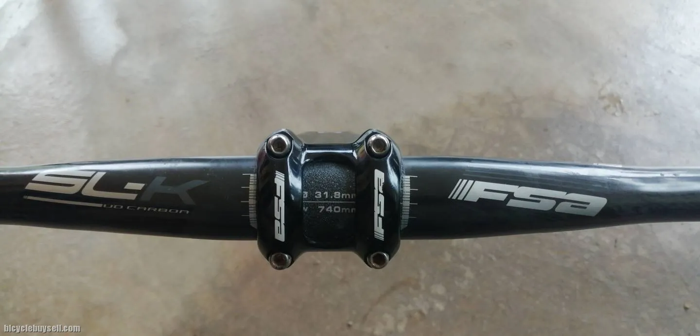 Handle bar, stem &amp; seatpost