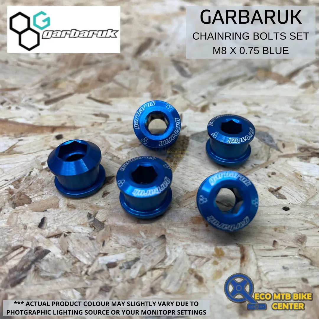 GARBARUK Chainring Bolts Set M8 x 0.75