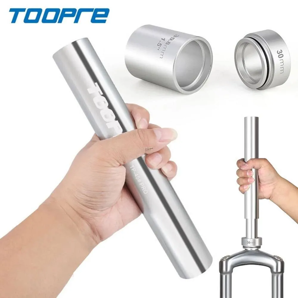 TOOPRE Bicycle Fork Base Installation Aluminum Alloy MTB Road Bike Crown Race Head Tube bottom drive