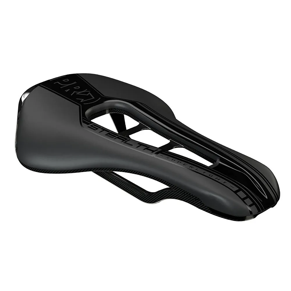 PRSA0316 Pro Stealth Superlight Carbon saddle152mm 150 gr Rail: 7mm x9mm + light mount + Magicshine