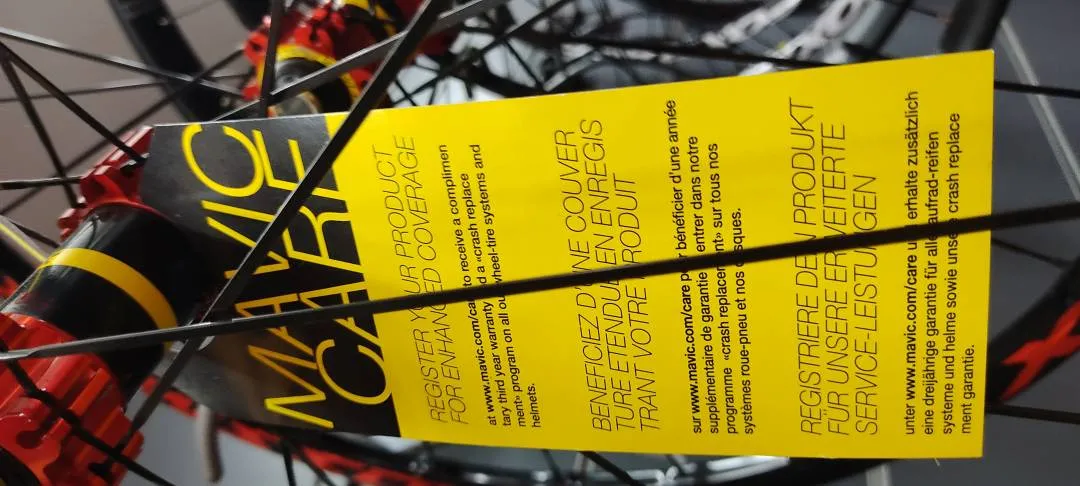 MAVIC CROSMAX ELITE 29ER BOOST MTB WHEELSET SPECIAL OFFER LAST UNIT
