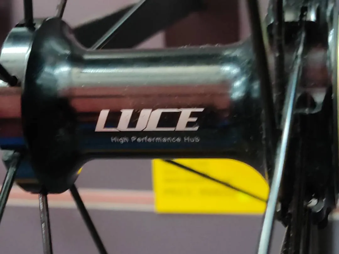 LUCE ALLOY 40MM WHEELSET RIM BRAKE 700C