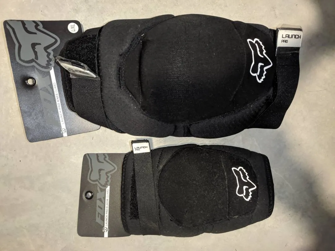 Fox Launch Pro elbow and knee pads