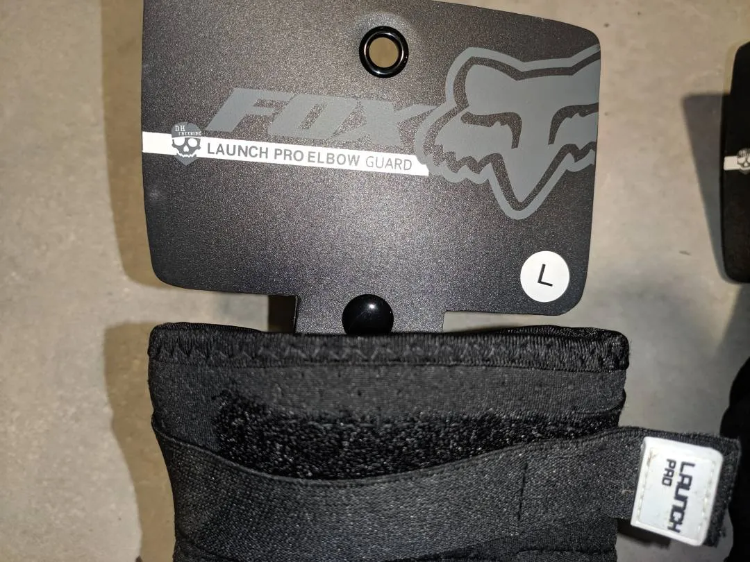 Fox Launch Pro elbow and knee pads