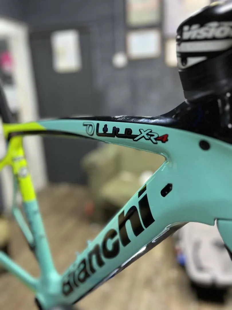 (Sold) Bianchi Oltre XR4 Rim Brake frameset