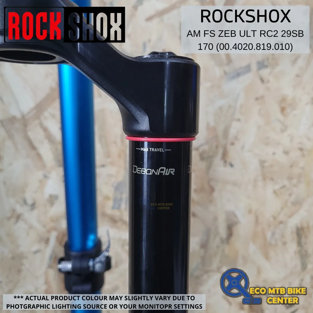 RockShox ZEB Ultimate Charger 3 RC2 Debon Air+ Suspension Fork - 29" - 170mm | 44mm Offset | Tapered