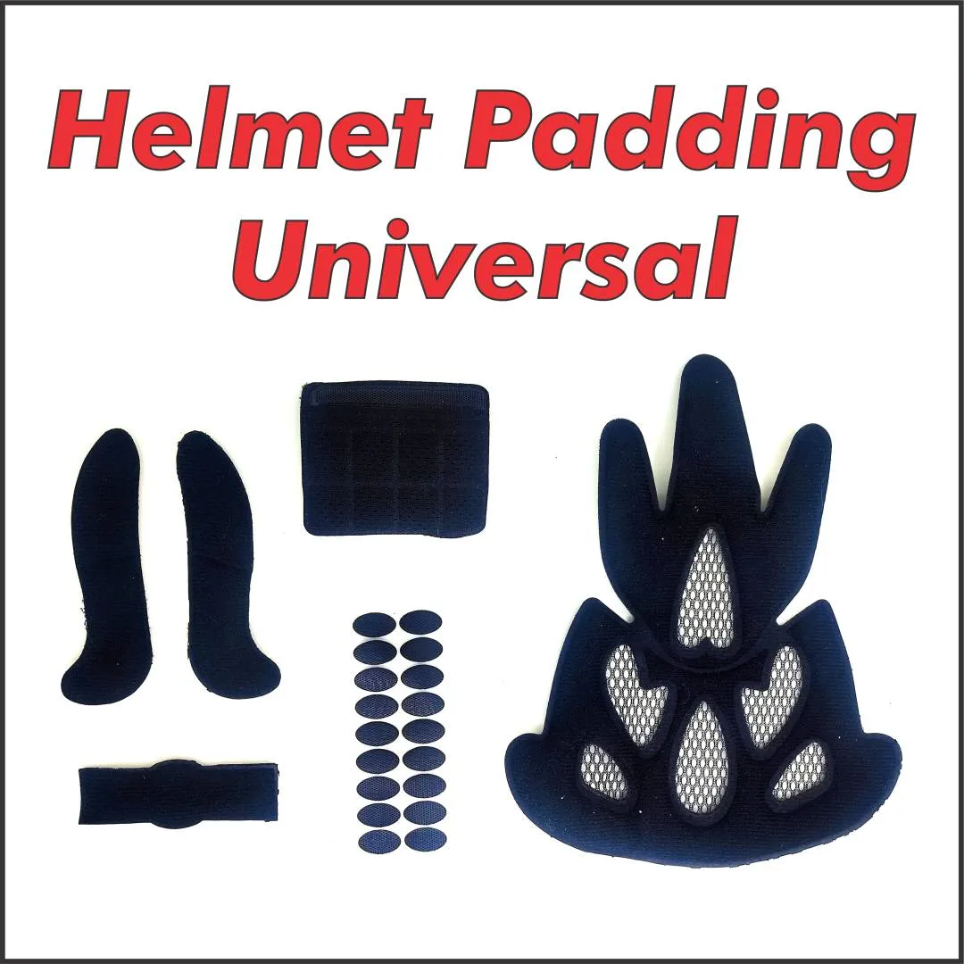 Helmet Padding Helmet Sponge Helmet Pad Bicycle Replacement Helmet Inner Pads 1 Set Topi Pad Basikal