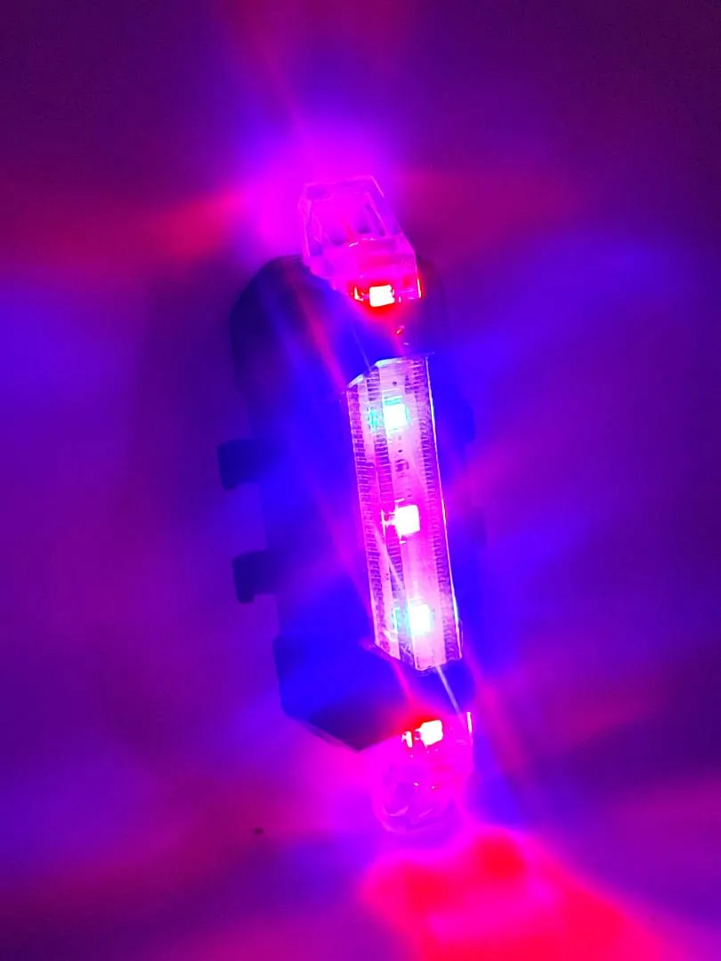 Light Rapid Tail  X USB Rechargeable LED Rear Cycling MTB RB