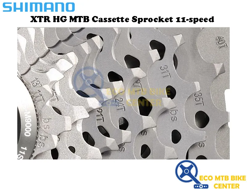 SHIMANO XTR HG MTB Cassette Sprocket 11-speed CS-M9001