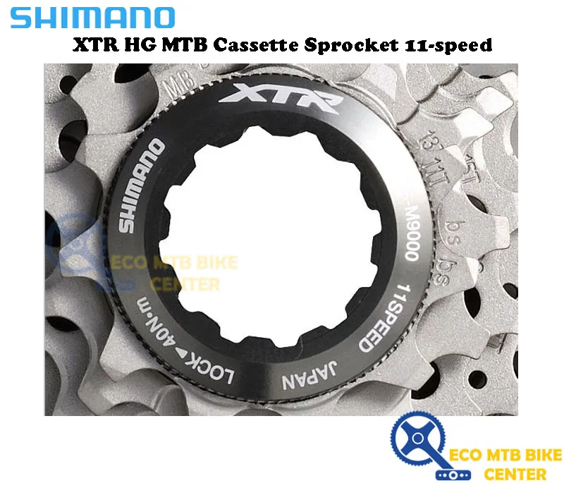SHIMANO XTR HG MTB Cassette Sprocket 11-speed CS-M9001