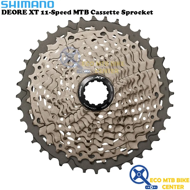 SHIMANO DEORE XT 11-Speed MTB Cassette Sprocket CS-M8000