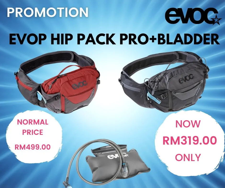 Evoc Hip Pack Pro 3L +1.5L Bladder