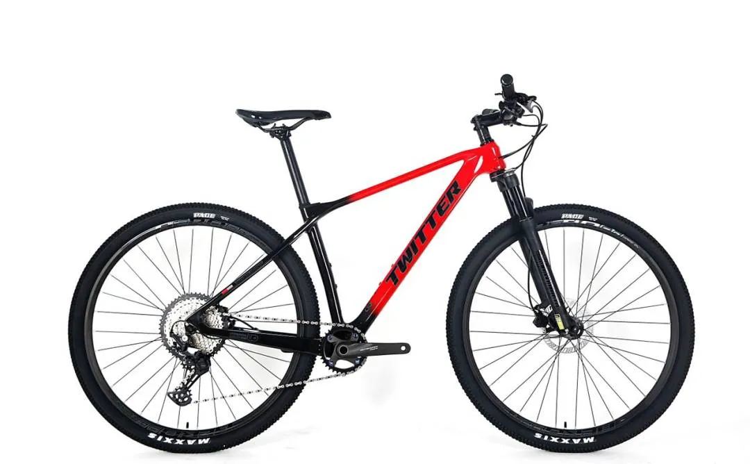 Twitter Predator Pro 29" D12 Shimano Deore Carbon Mountain Bike