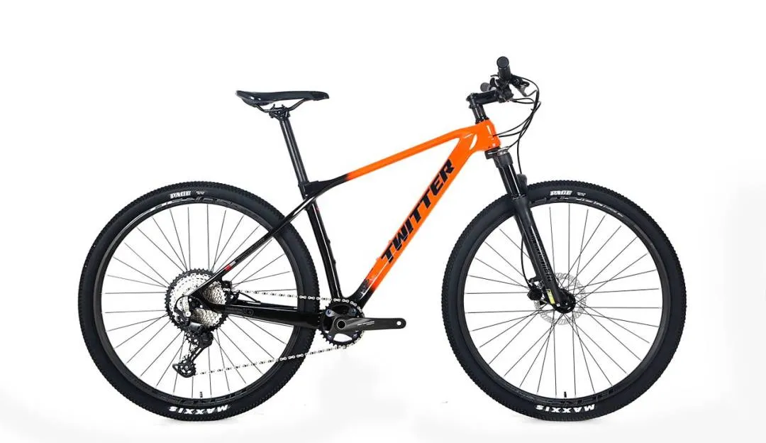 Twitter Predator Pro 29" D12 Shimano Deore Carbon Mountain Bike