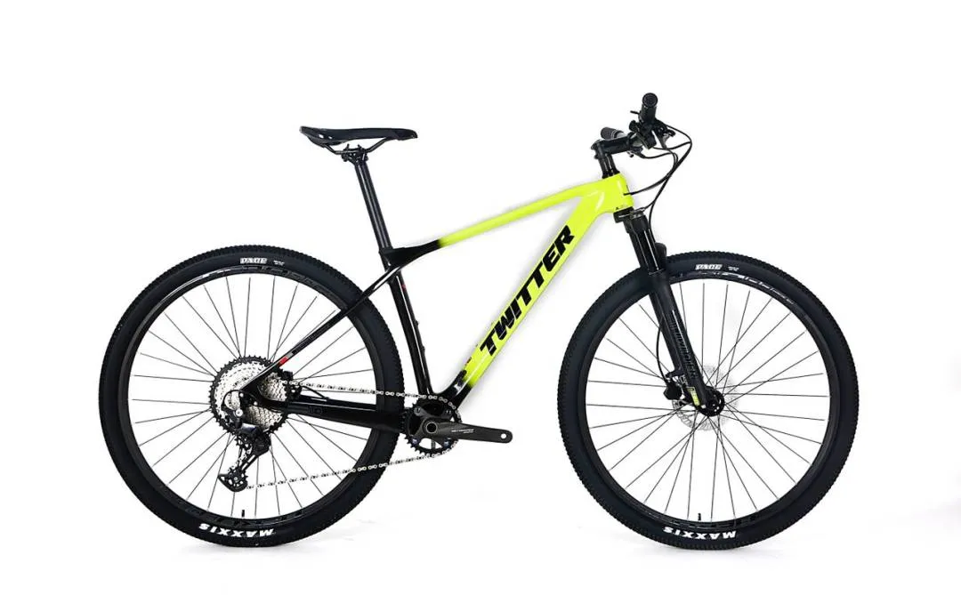 Twitter Predator Pro 29" D12 Shimano Deore Carbon Mountain Bike