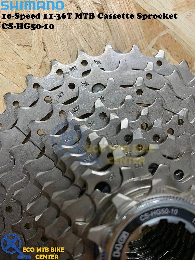 SHIMANO 10-Speed 11-36T MTB Cassette Sprocket CS-HG50-10