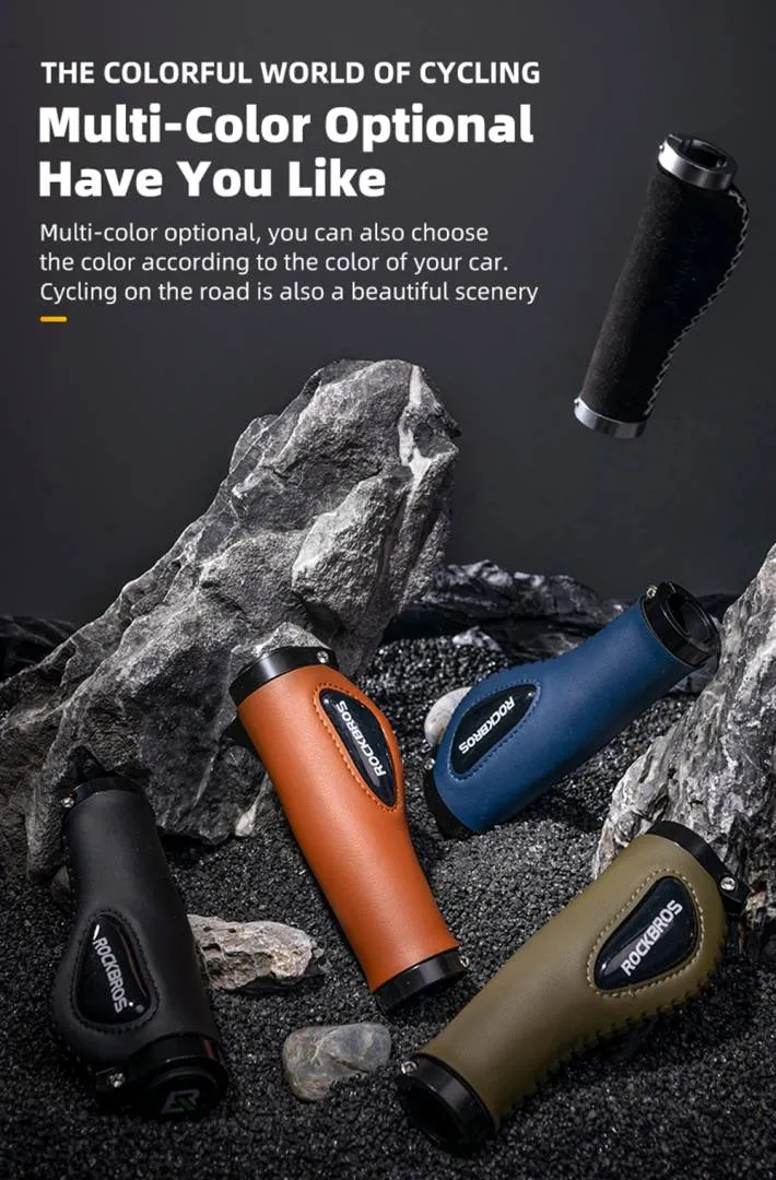 ROCKBROS Bike Handlebar Grips MTB Bar End Premium Quality