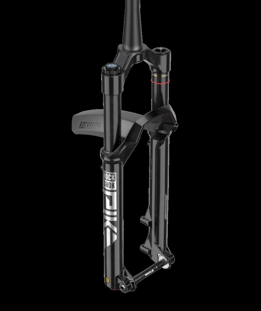ROCKSHOX | PIKE ULTIMATE 2023 | 27.5" 140MM | GLOSS BLACK/SILVER | BUTTERCUPS