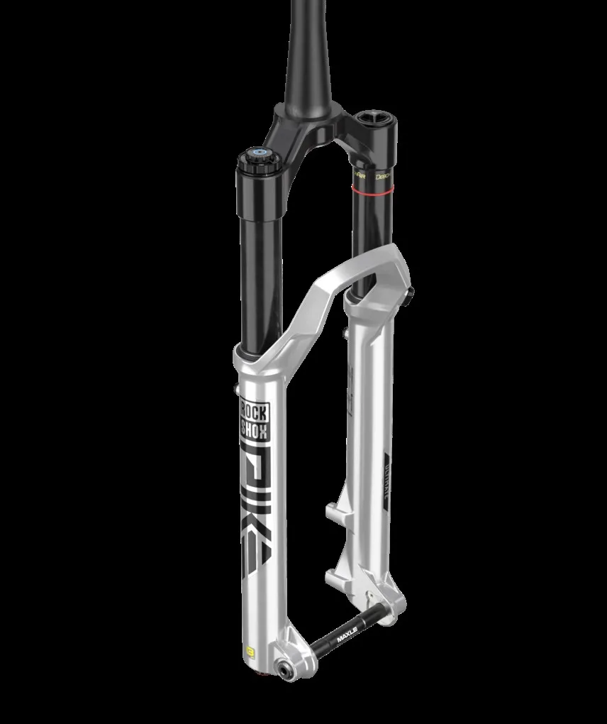 ROCKSHOX | PIKE ULTIMATE 2023 | 27.5" 140MM | GLOSS BLACK/SILVER | BUTTERCUPS