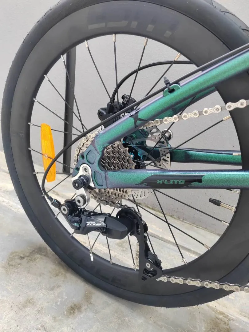 Camp x lite plus  shimano 105 11sped Folding bike