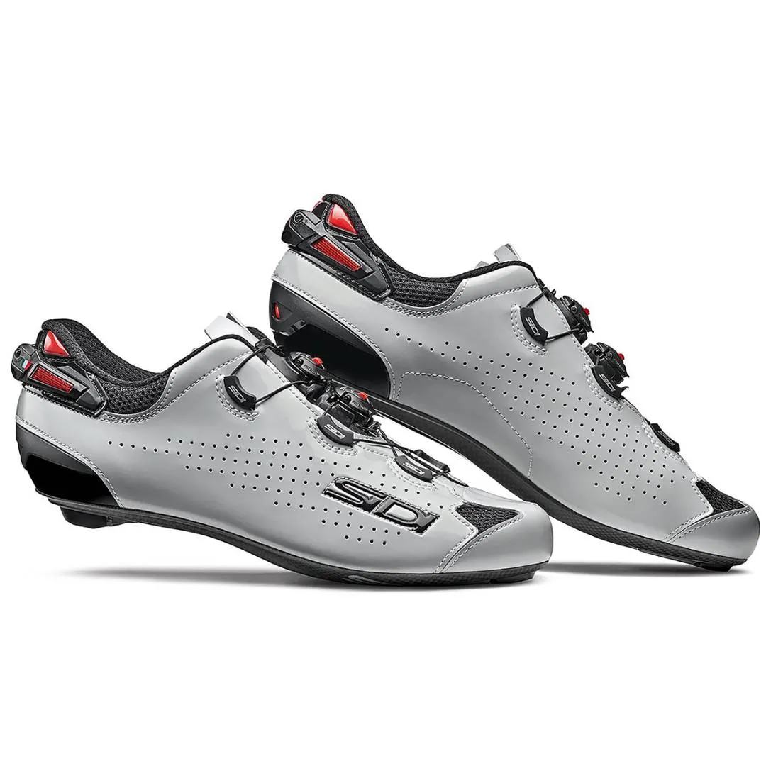 SIDI SHOT 2 CYCLING SHOES - BLACK/GREY AUTHENTIC
