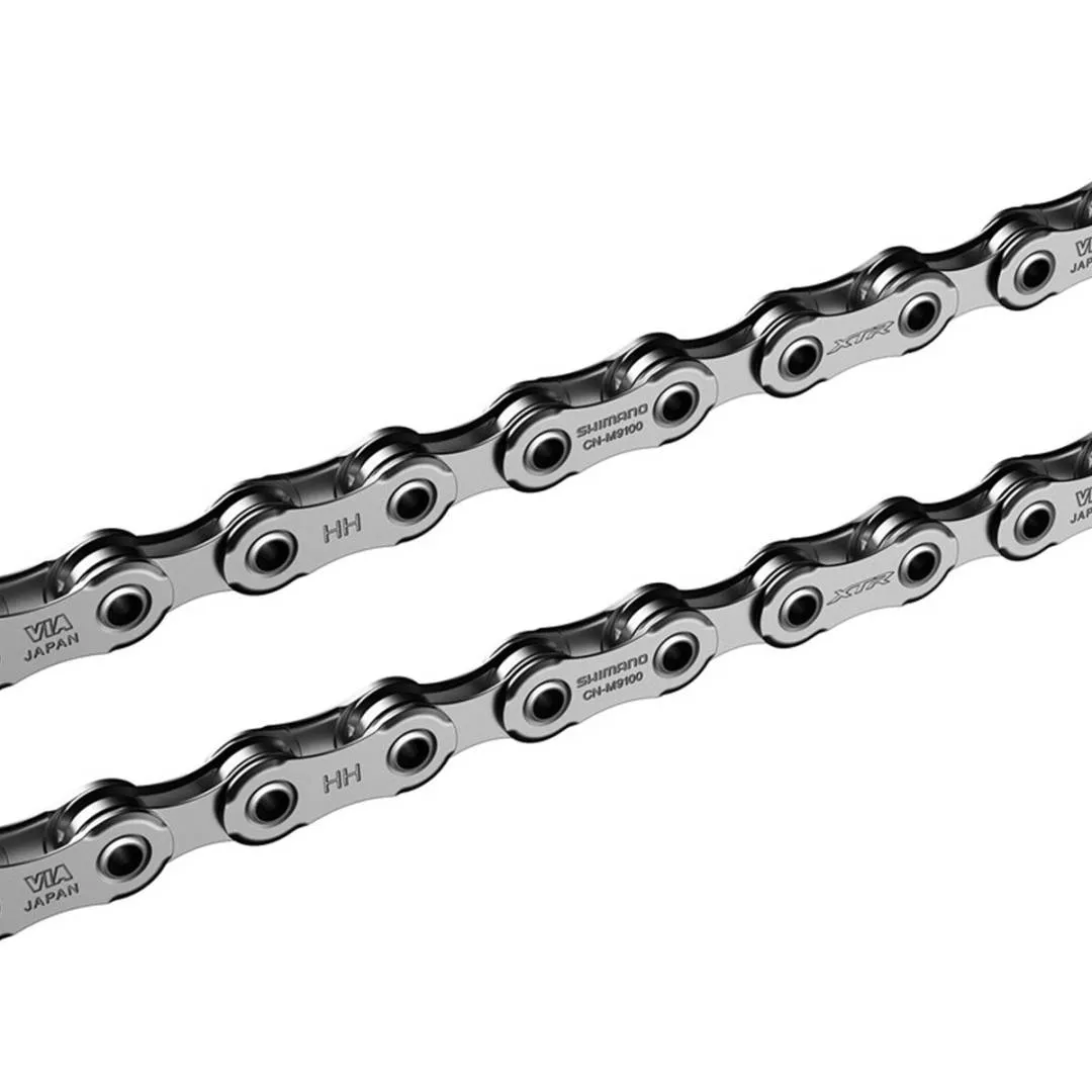 SHIMANO CN-M9100 XTR/DURA ACE CHAIN WITH QUICK LINK - 12 SPEED /116L/ SILVER AUTHENTIC