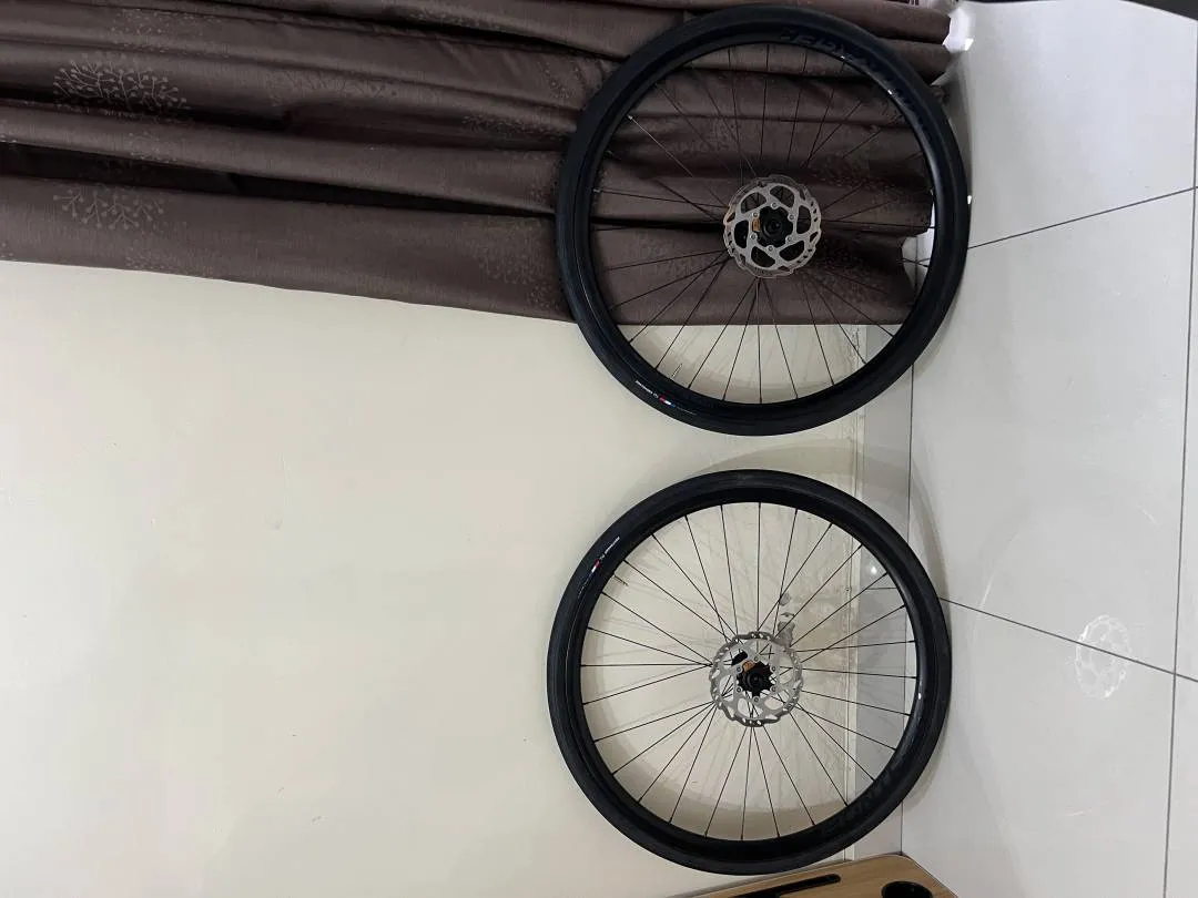 Bontrager Affinity TLR (Disc) Wheelset with Tyres And Disc