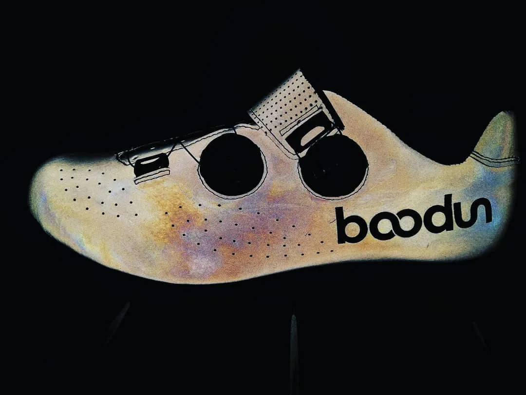 BOODUN CYCLING SHOES SILVER REFLECTOR COLOR