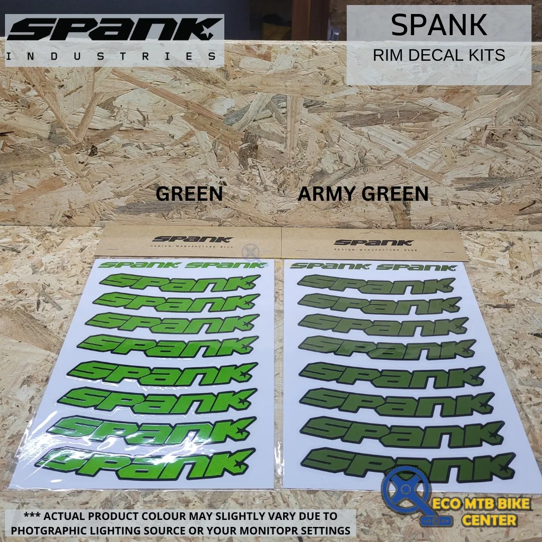SPANK RIM DECAL KITS