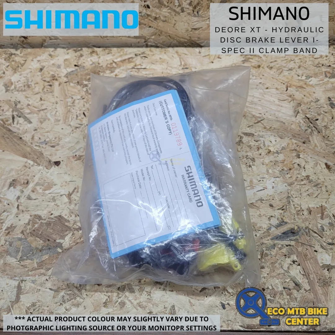 SHIMANO DEORE XT - Hydraulic Disc Brake(SETS) I-SPEC II Clamp Band (BL-M8000+BR-M8000) OE PACKING