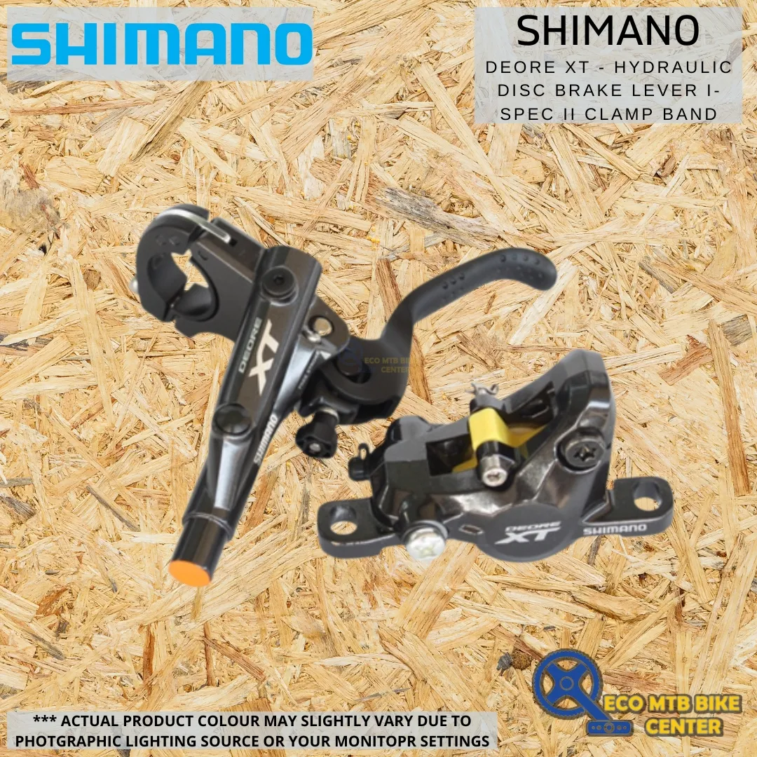 SHIMANO DEORE XT - Hydraulic Disc Brake(SETS) I-SPEC II Clamp Band (BL-M8000+BR-M8000) OE PACKING