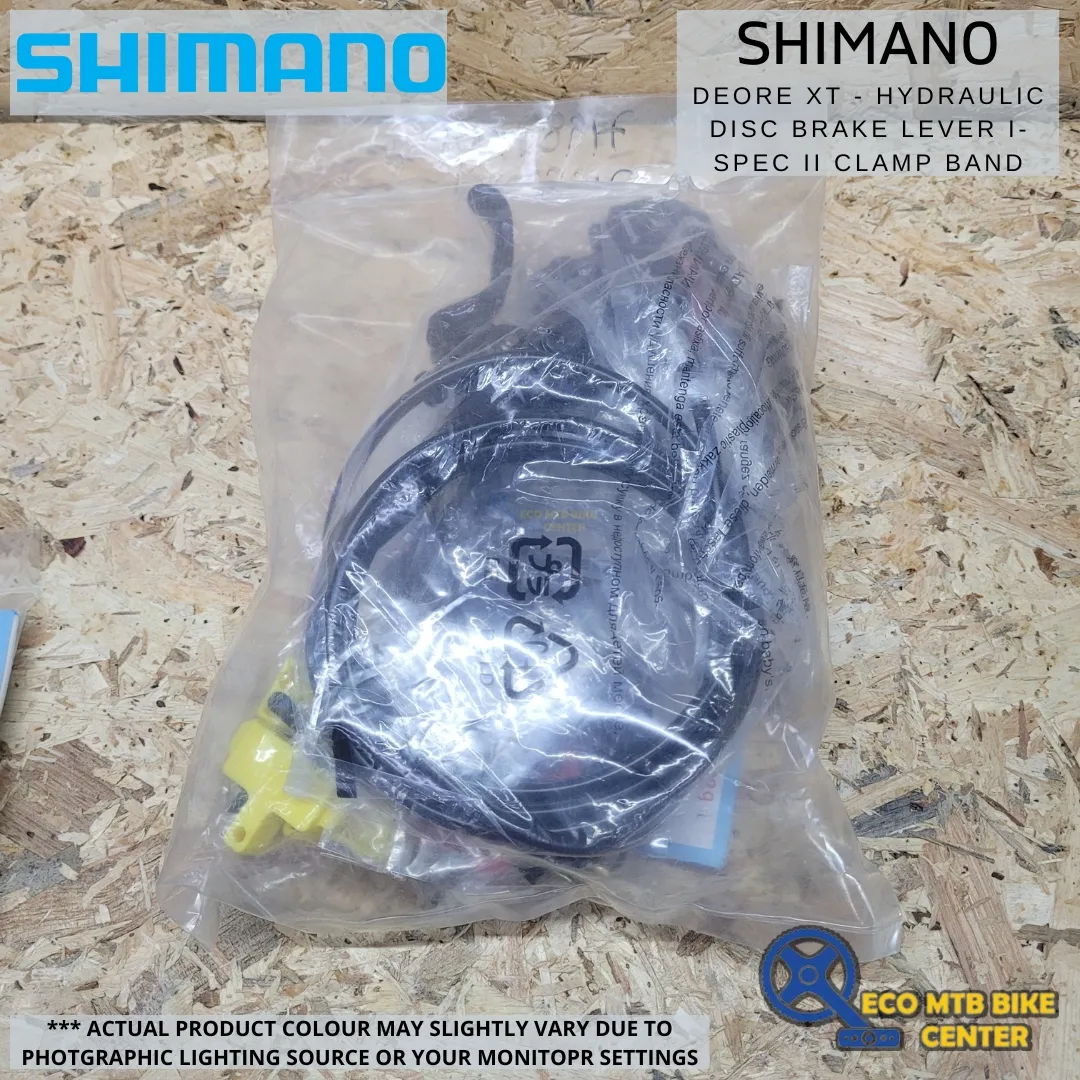 SHIMANO DEORE XT - Hydraulic Disc Brake(SETS) I-SPEC II Clamp Band (BL-M8000+BR-M8000) OE PACKING