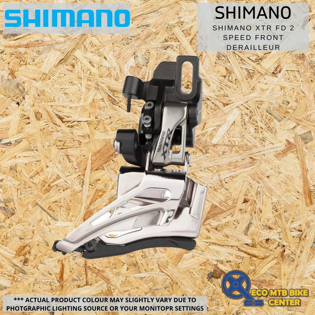 SHIMANO XTR FD 2 SPEED FRONT DERAILLEUR (OEPACKING)